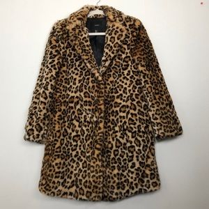 Forever 21 cheetah coat SZ small